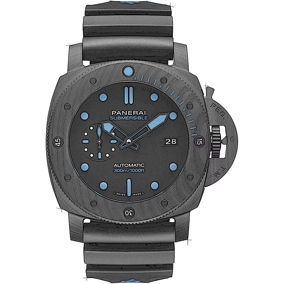 Panerai Submersible Carbotech™ PAM02616 - EZY