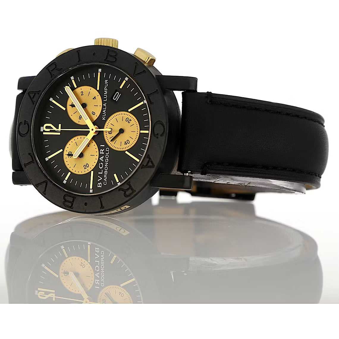 Bulgari Carbongold BB 38 CL CH Bulgari Carbongold BB 38 CL CH