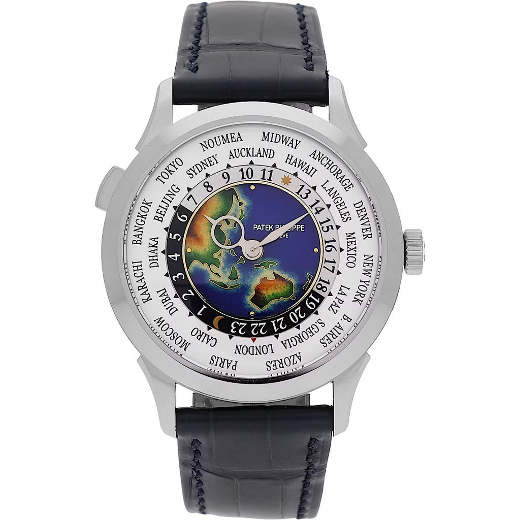 Patek Philippe 5231G-001 orologio World Time artigianale