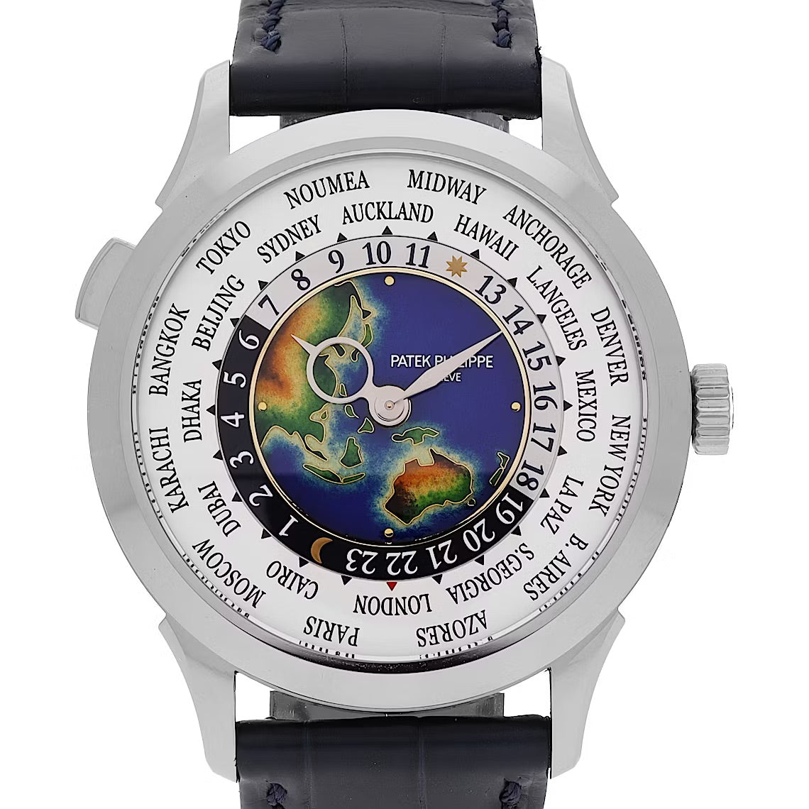 Patek Philippe 5231G-001 orologio World Time artigianale