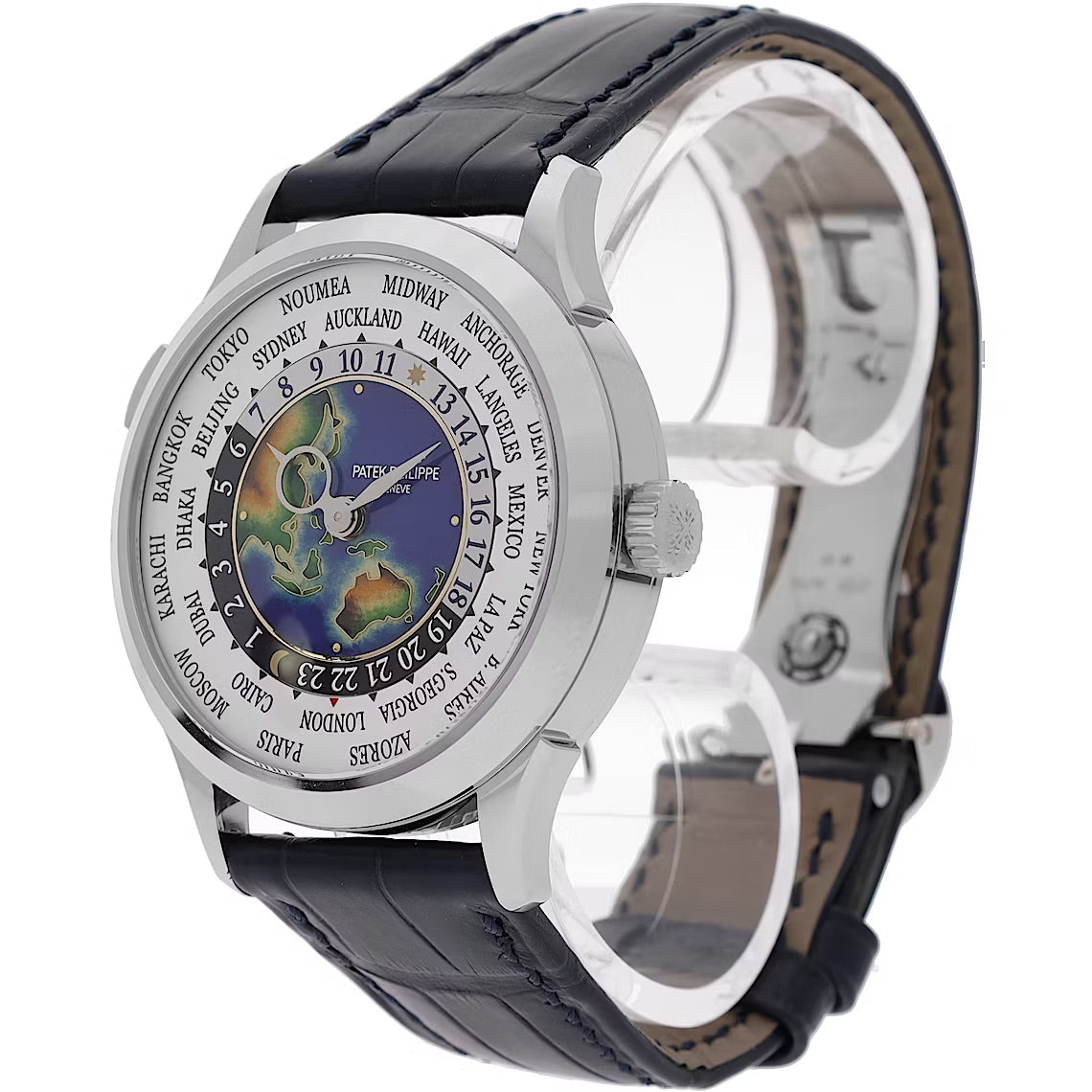 Patek Philippe 5231G-001 orologio World Time artigianale