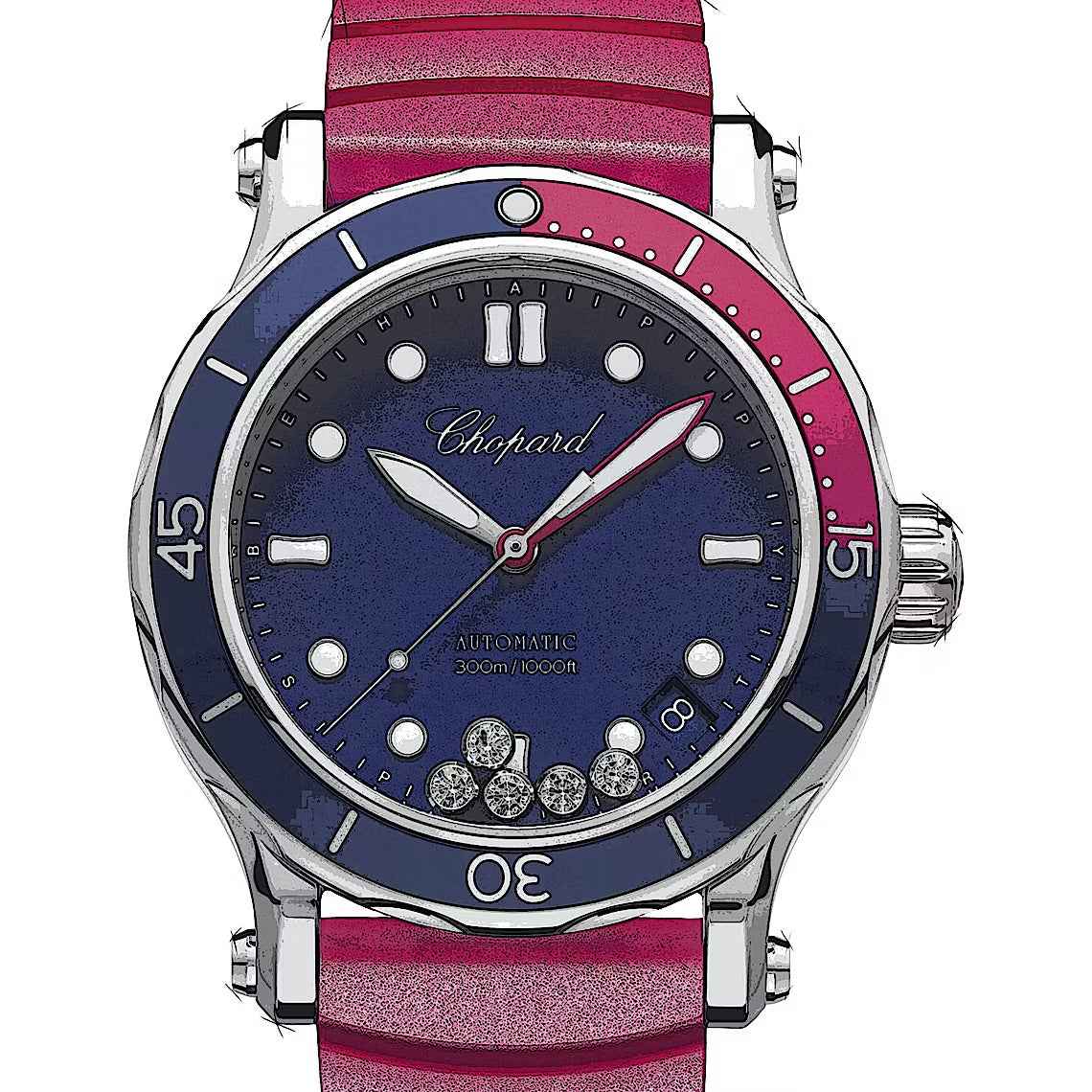 Chopard Happy Ocean 278587-3002