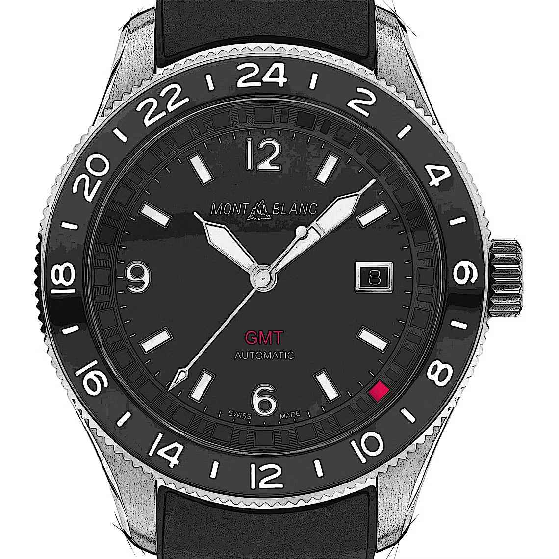 Montblanc 1858 GMT