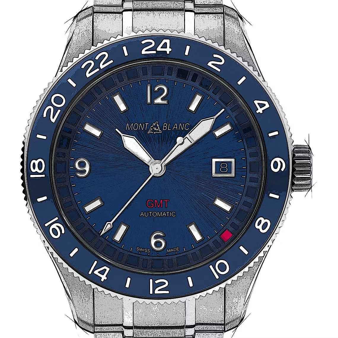 Montblanc 1858 GMT