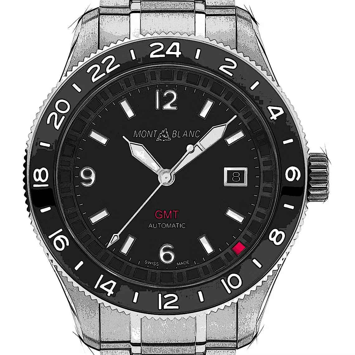 Montblanc 1858 GMT