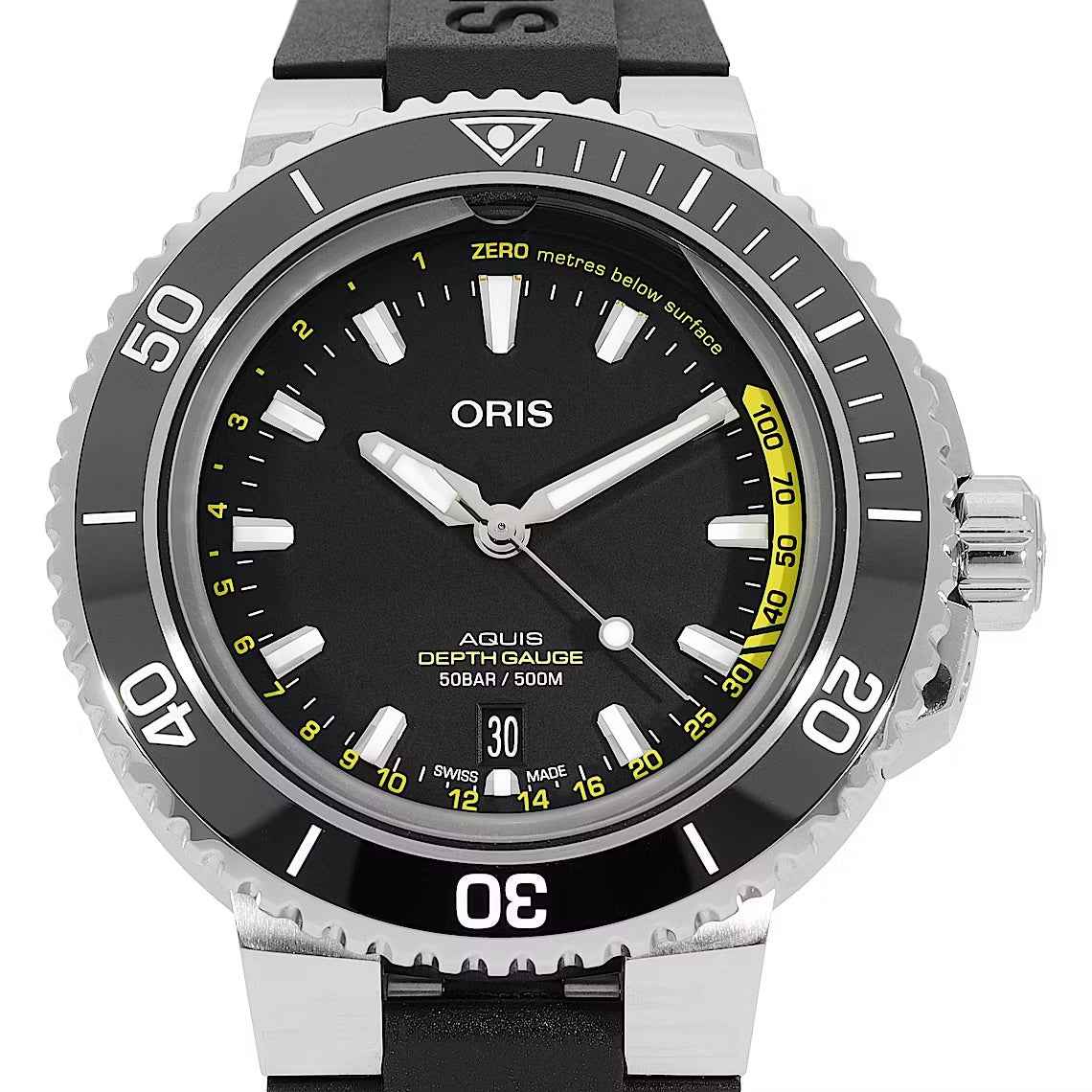 Oris Aquis Depth Gauge