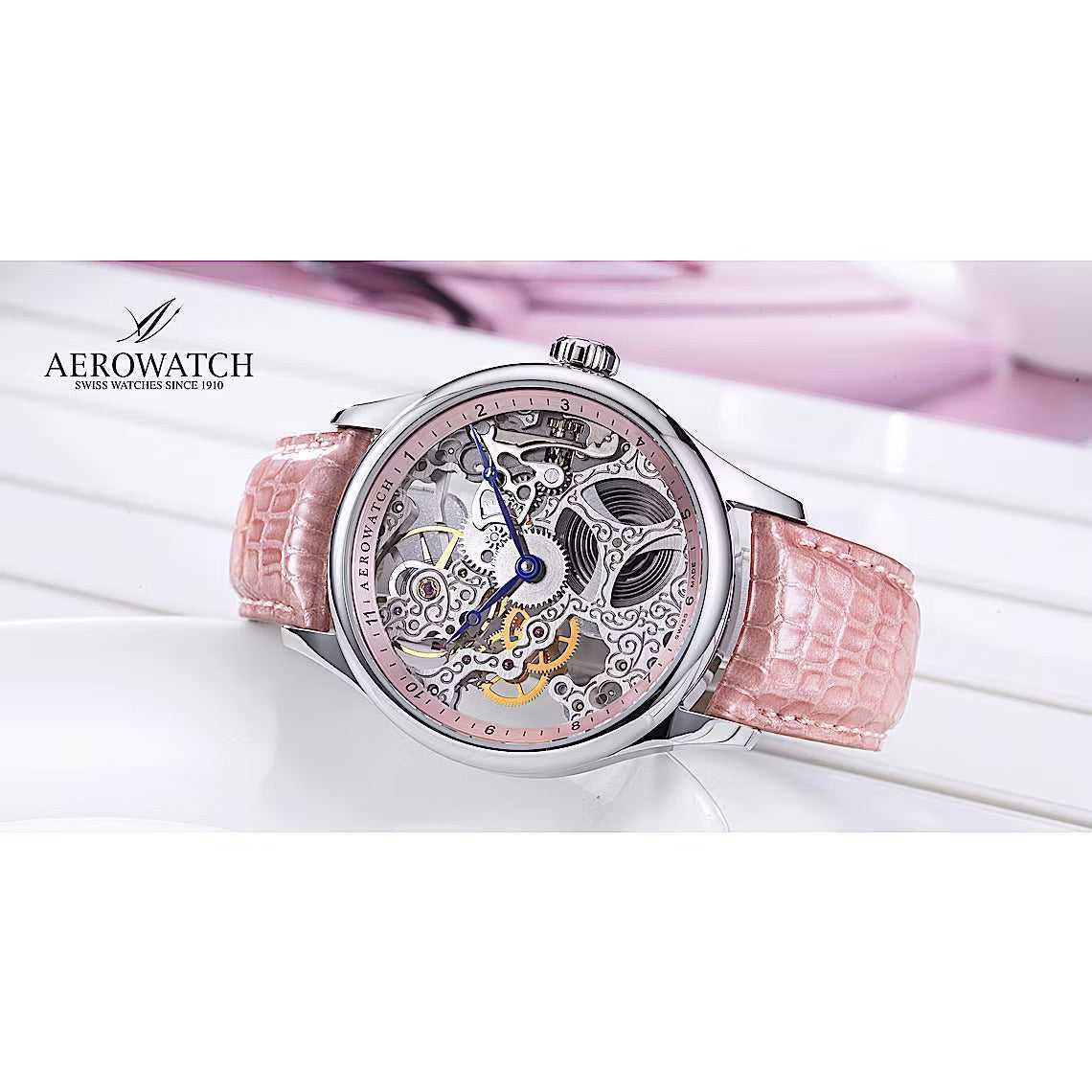 Aerowatch Renaissance Lady Skeleton ref.A 57981 AA14 Aerowatch Renaissance Lady Skeleton ref.A 57981 AA14