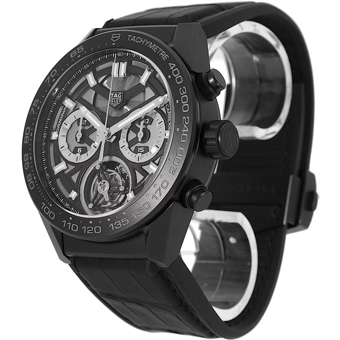 TAG Heuer Carrera Calibre Heuer 02T Automatic Chronograph rif.CAR5A90.FC6415 - EZY